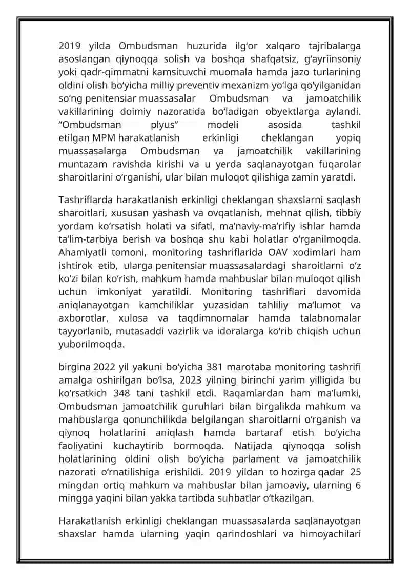 Insonparvarlik tamoyili Referat 4