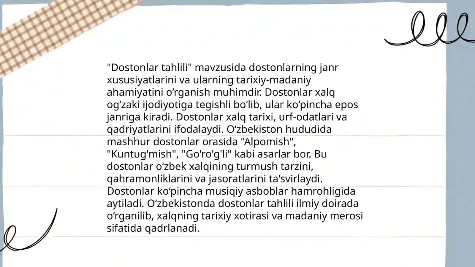 Xalq og'zaki ijodi namunalari tahlili 4