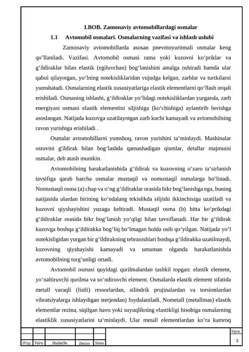 Zamonaviy avtomobillar osmasi 4