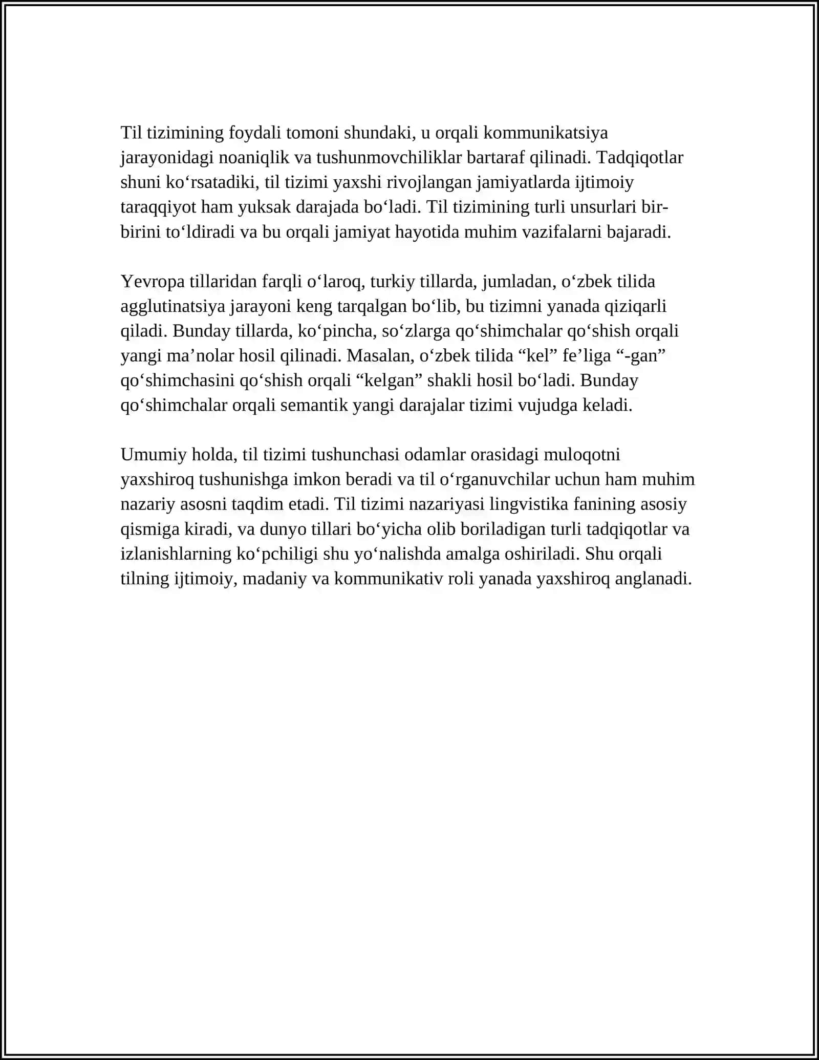 TILNING TIZIM SIFATIDAGI MOHIYATI 4