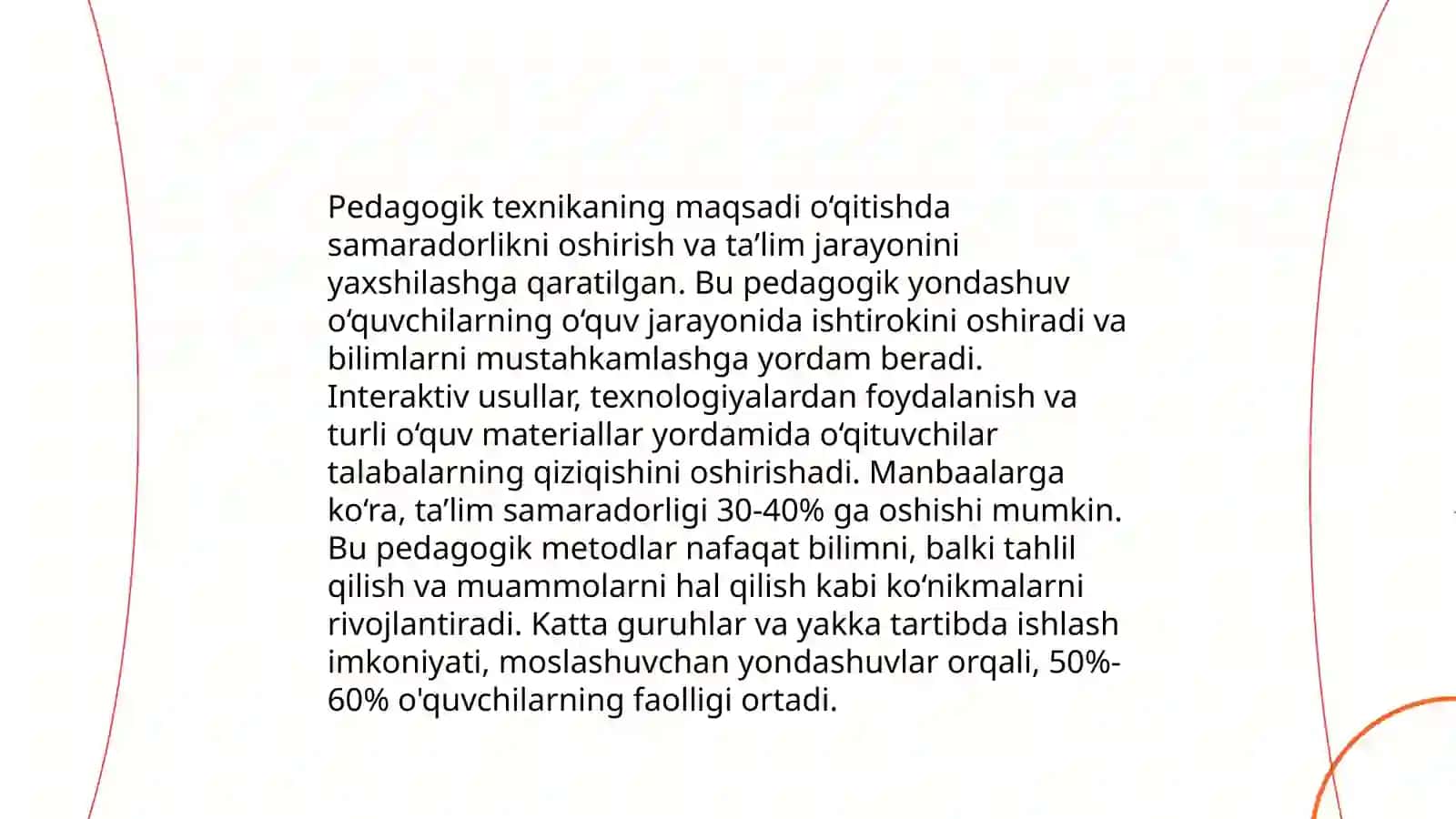 Pedagogik texnika haqida maʼlumot 4
