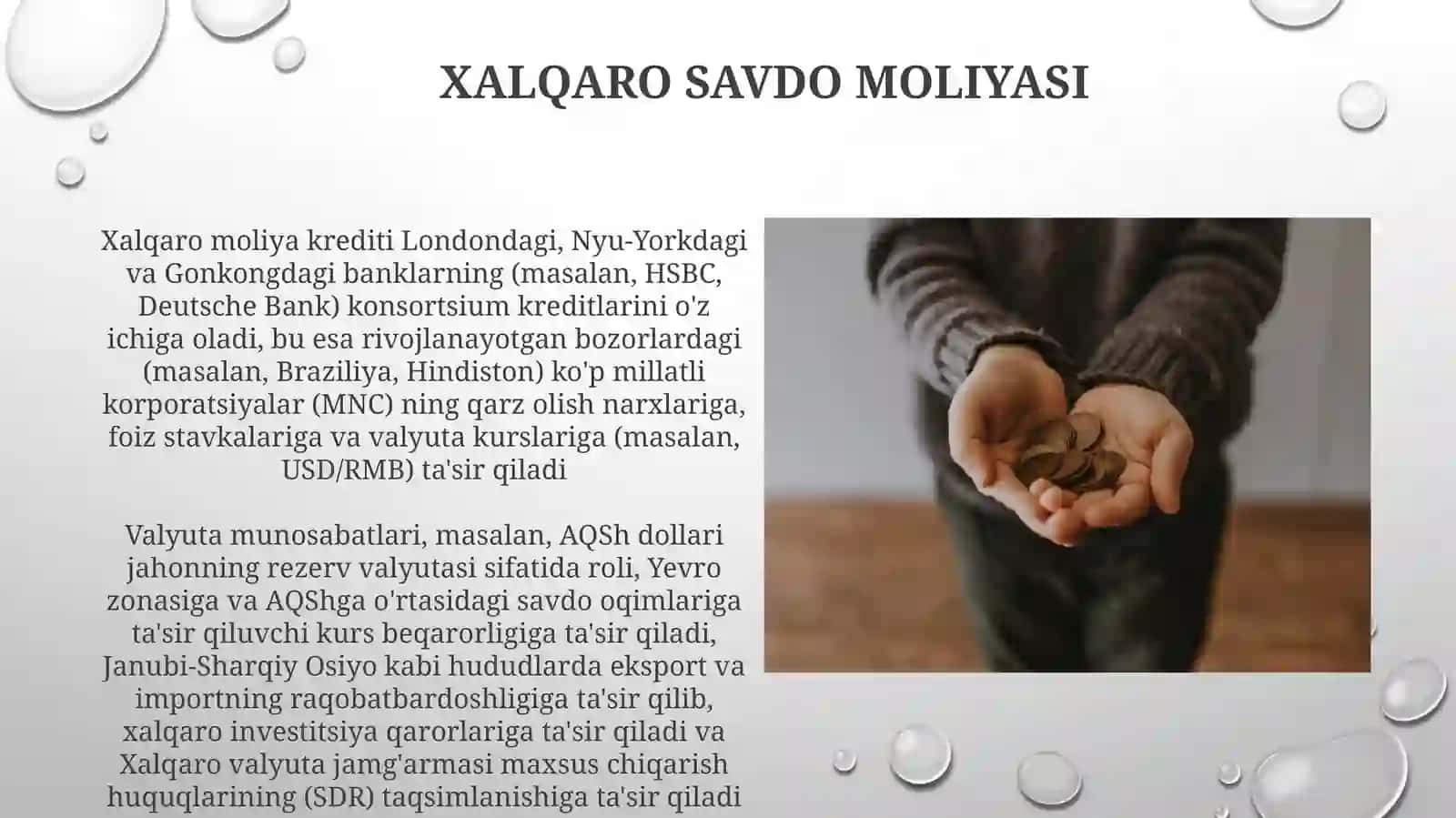 Xalqaromoliyakreditvavalyutamunosabatlari 4