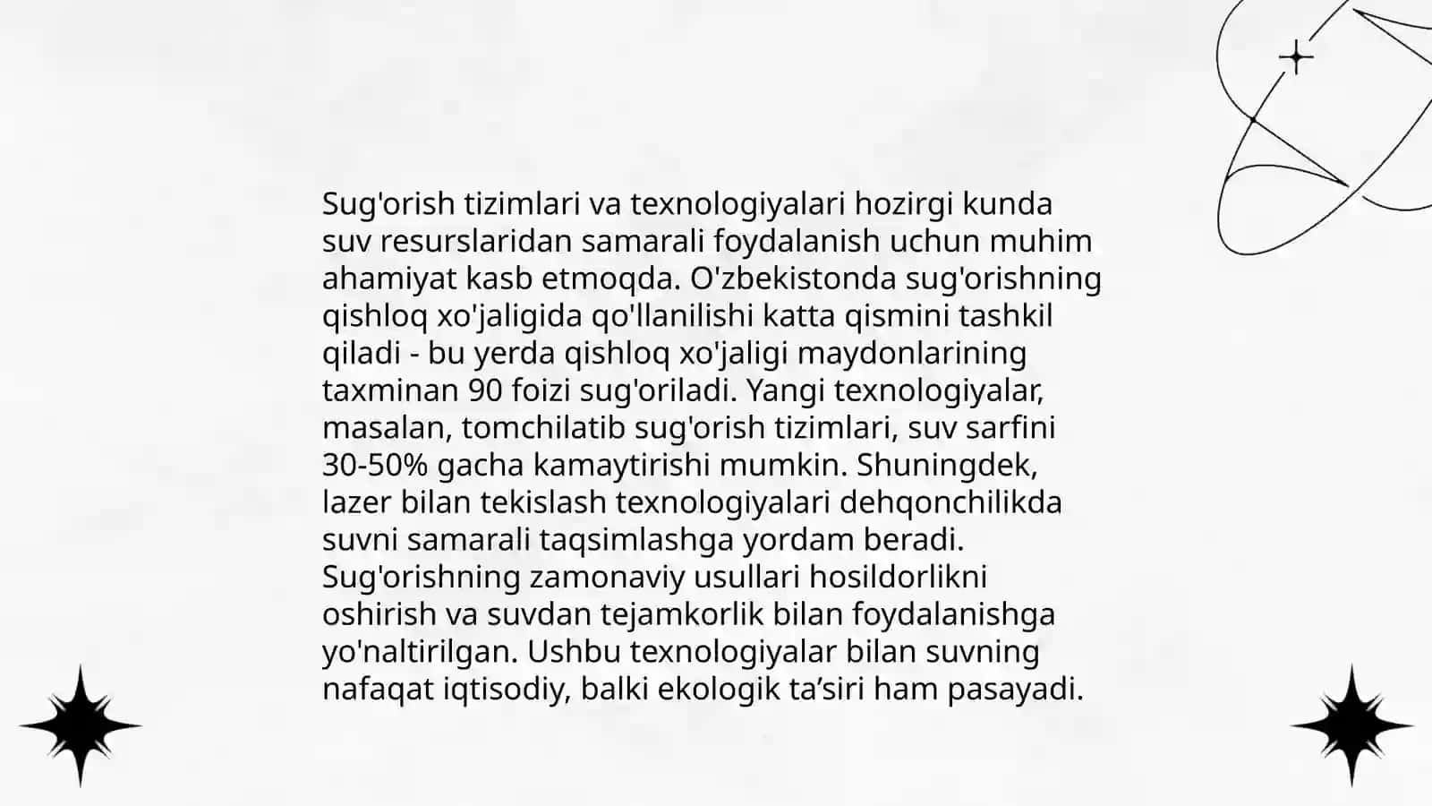 O‘rta Osiyoda qishloq xo‘jaligi tarixi 4