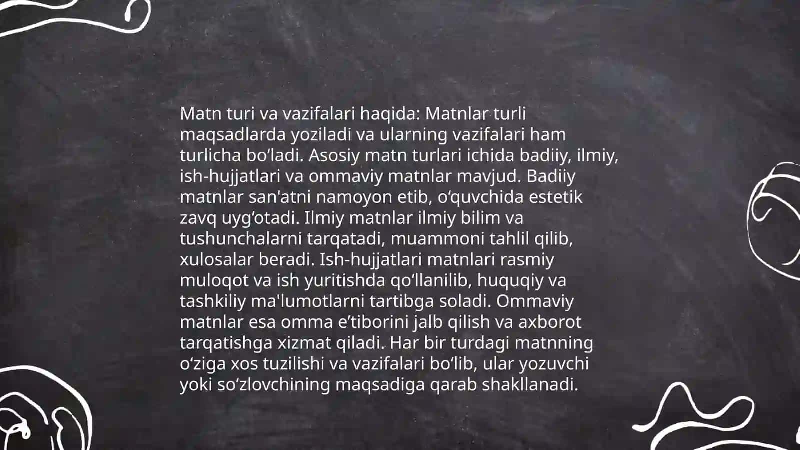 Matn uslublari va turlari 4