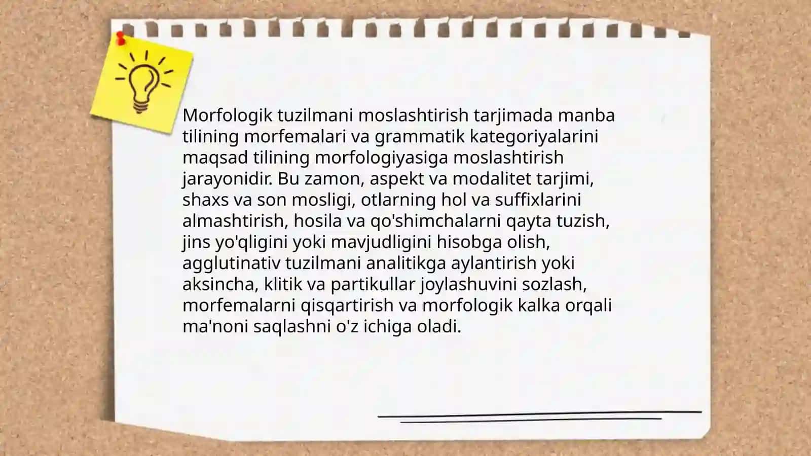 Tarjimaning grammatik masalalari 4