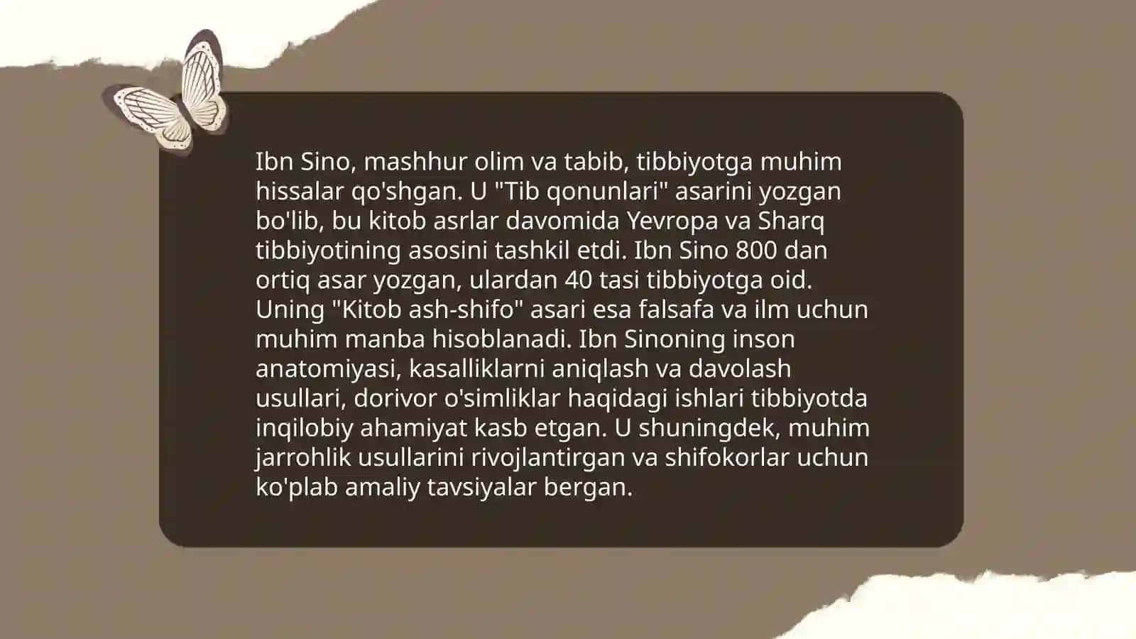 Abu Ali ibn Sino ilmiy merosi 4
