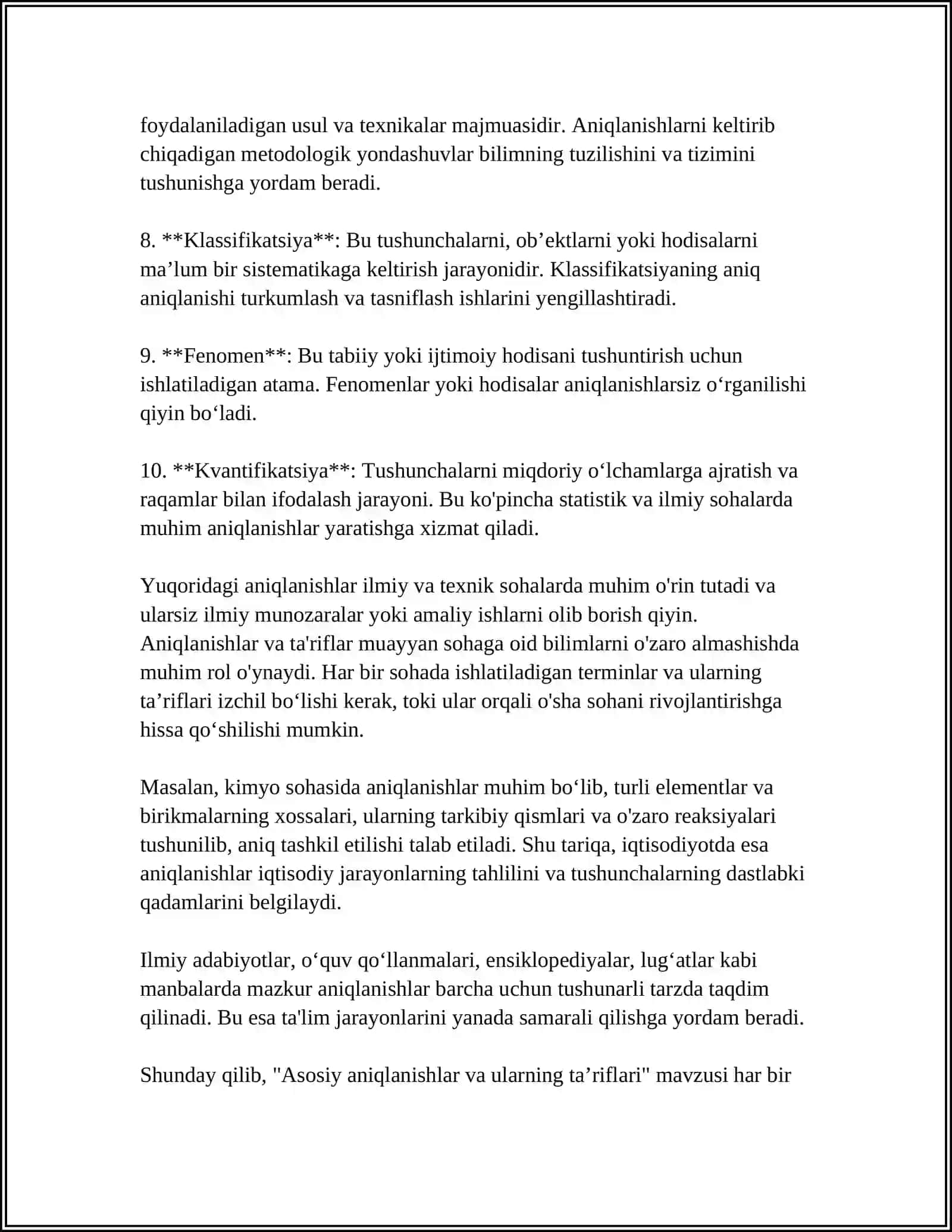 ASOSIY ANIQLANISHLAR VA BELGILANISHLAR 4