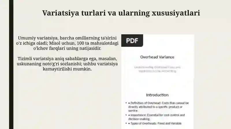 Dispersiya. Dispersiyalar turlari 4