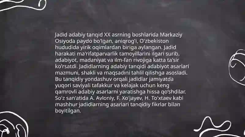 O'zbek adabiy tanqidining tarixi 4