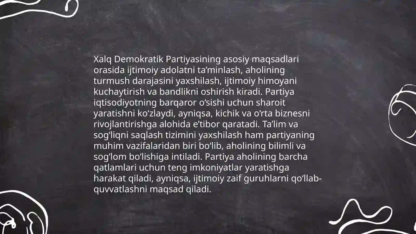 O'zbekiston Xalq Demokratik Partiyasi 4