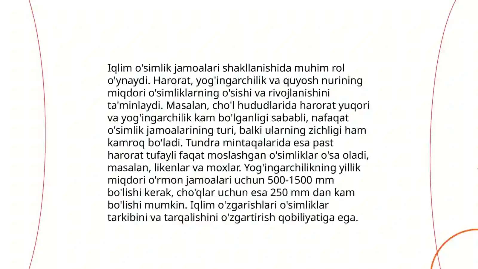 Oʻsimlik jamoalari va tuproq tarkibi 4
