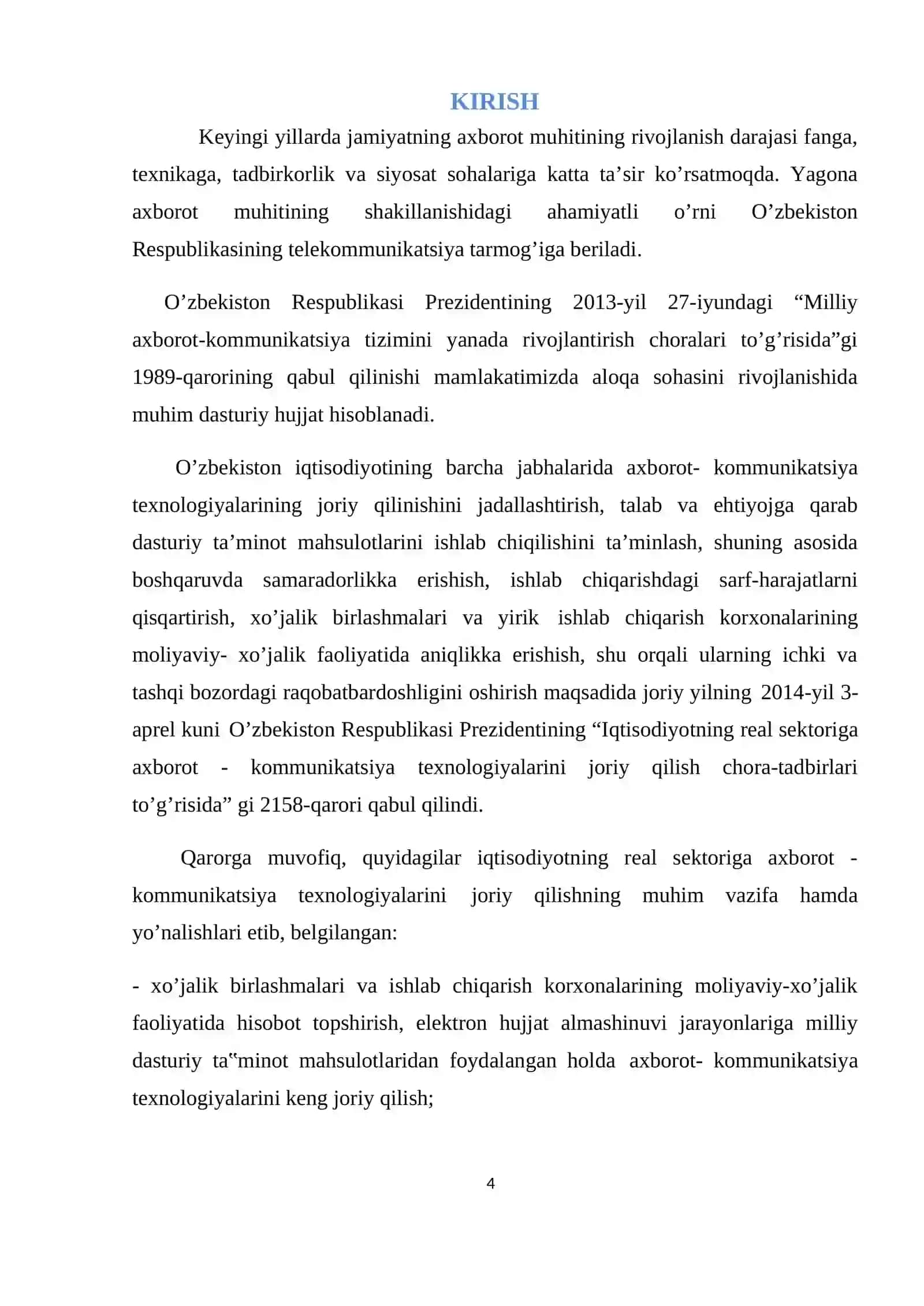 Ma`lumotlarni qayta ishlovchi tarmoqli protsessorlarni modellash 4
