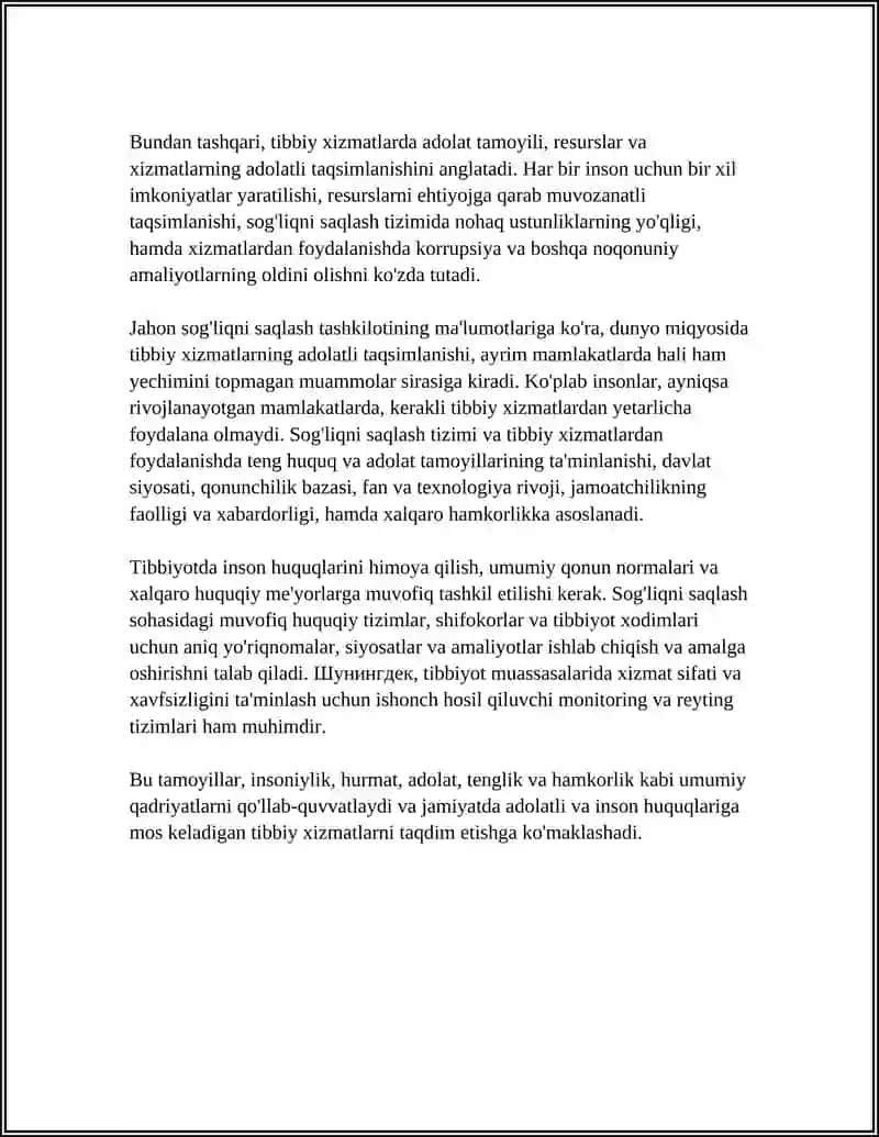 TIBBIYOTDA INSON HUQUQLARI VA MUHOFAZASI 4