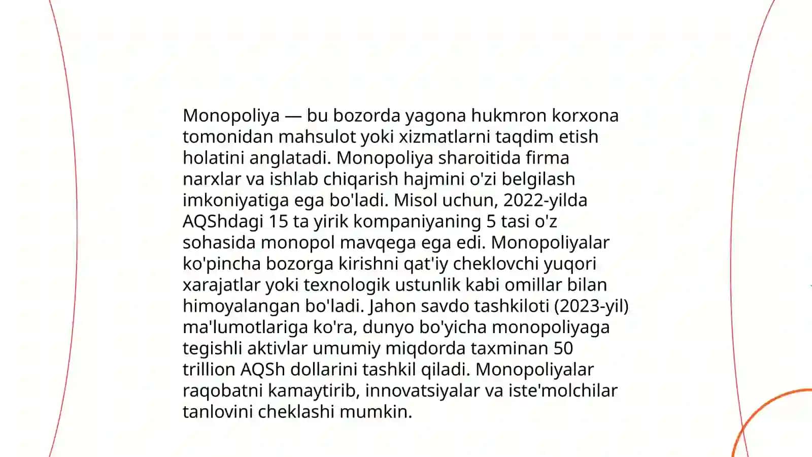 Raqobat turlari va shakillari 4