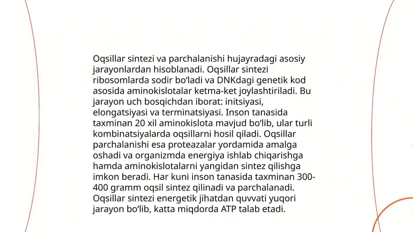 Oqsillar almashunuvi 4