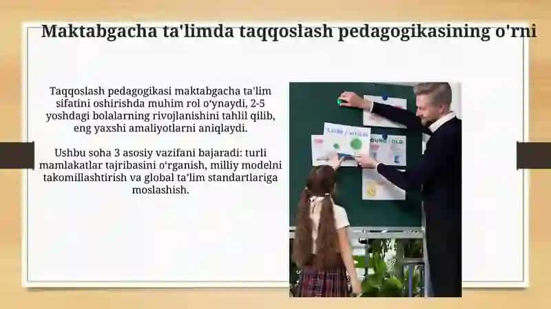Taqqoslash pedagogikasi 4
