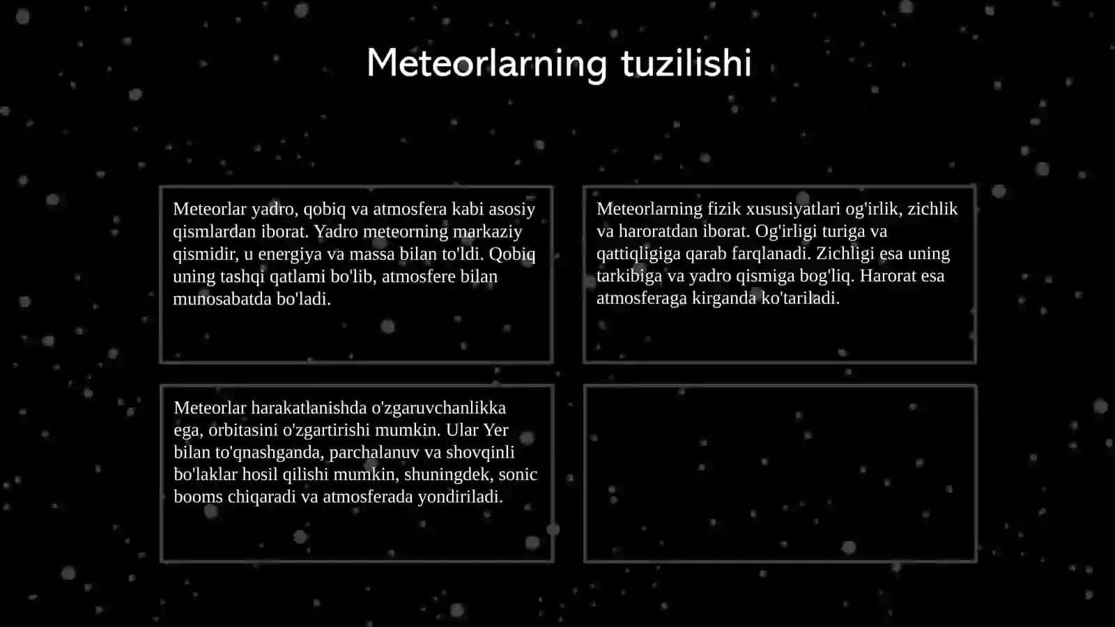 Metioritlar 4
