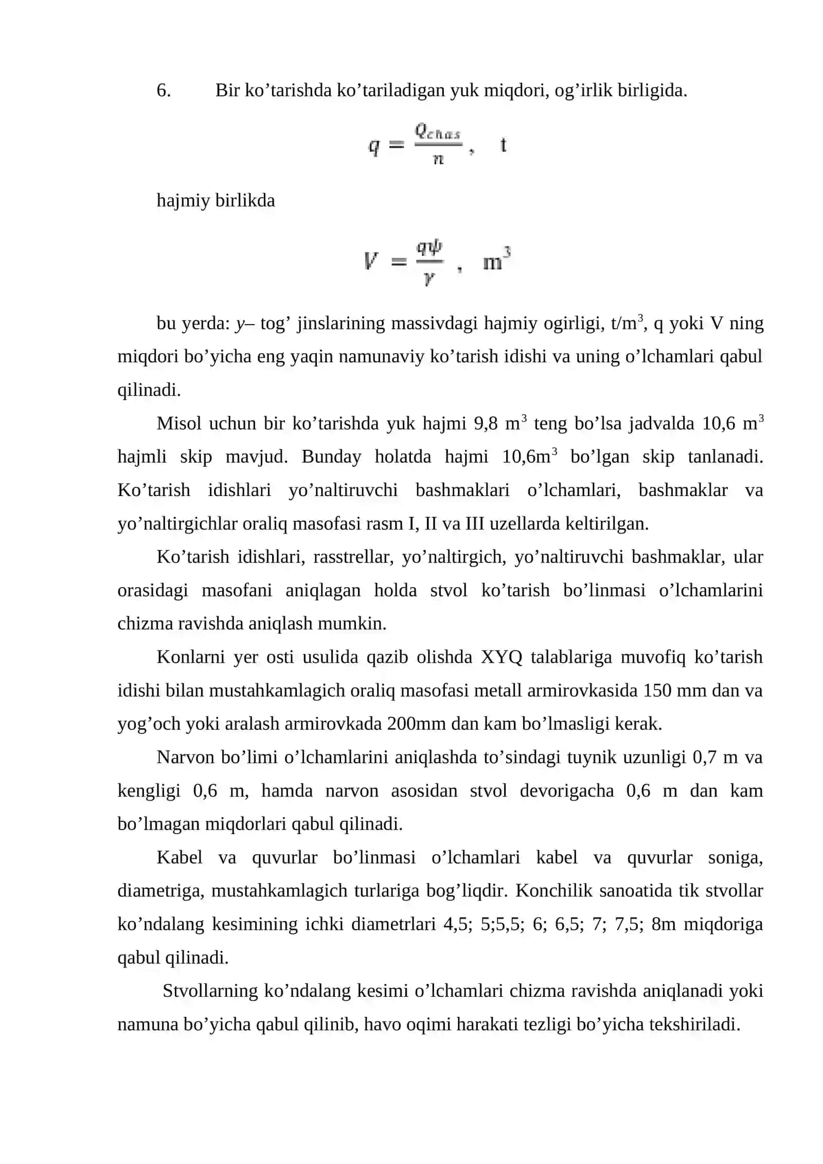 Tik shaxta stvoli markazi va oqini tabiy sharoitda ( joyida ) belgilash va o'rnatish 4