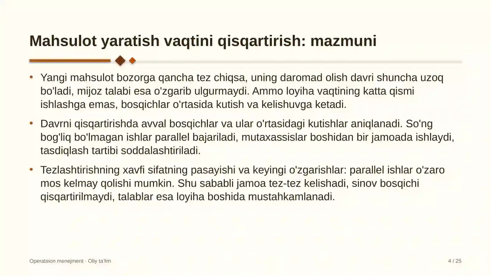 to'yxonalarda mahsulot yaratish vaqtini qisqartirish 8851 4