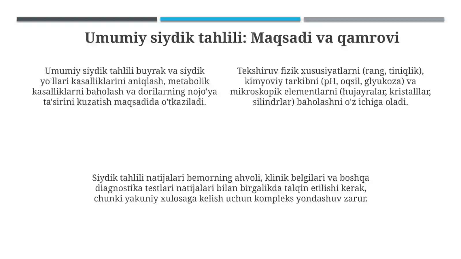 Buyrak funktsiyasi testlari 4