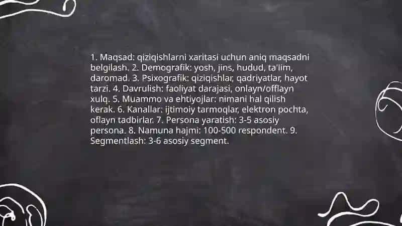 Qiziqishlar xaritasi 4
