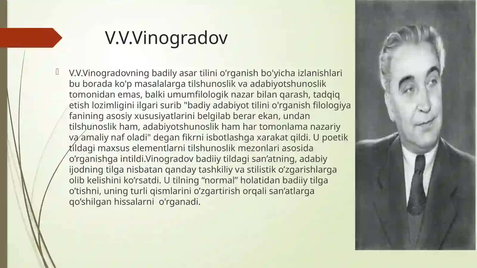 Lingvopoetikaning o’rganilish tarixi 4