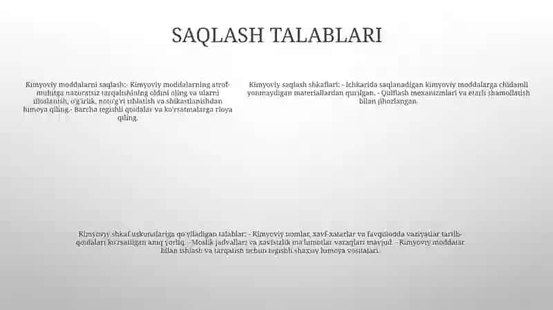 Kimyo O'Qitish Vositalari 4