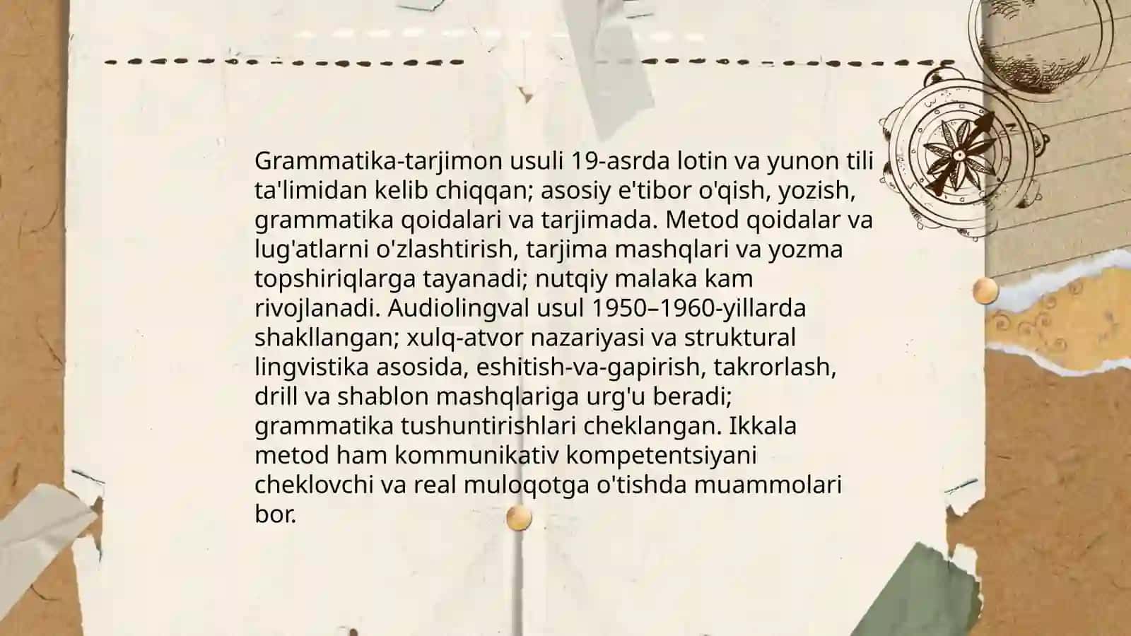 Xorijiy tillarni o'qitish metodikasi 4