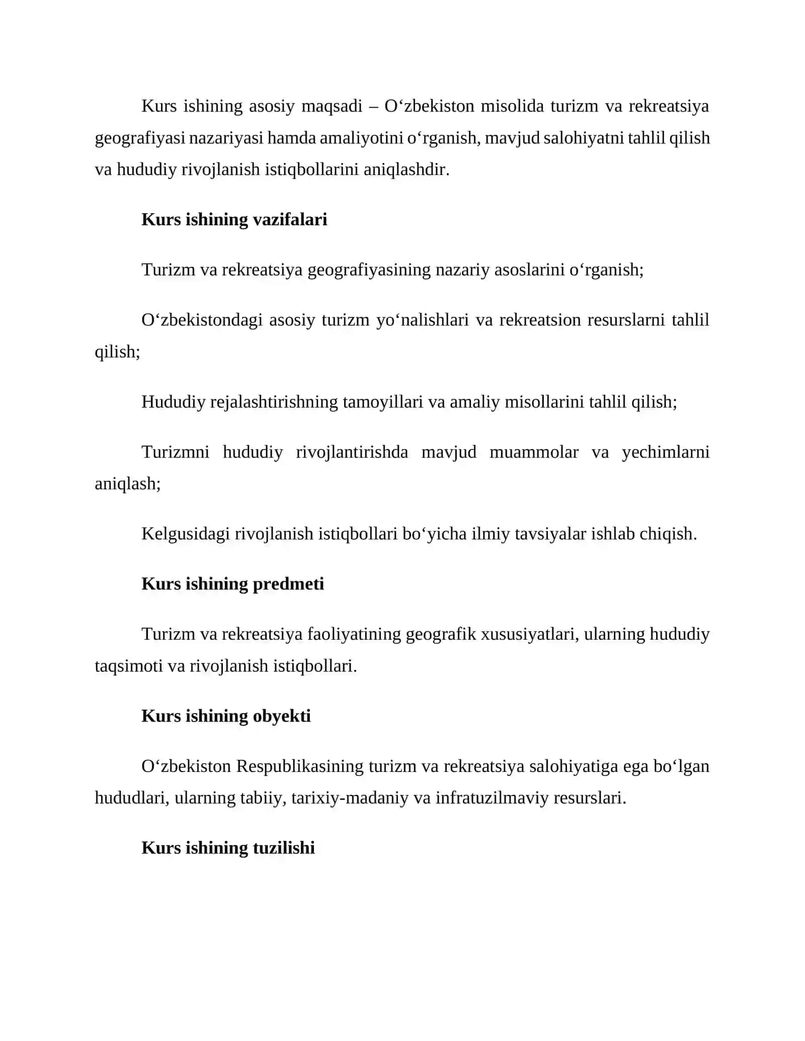 Turizm va rekreatsiya geografiyasi 4