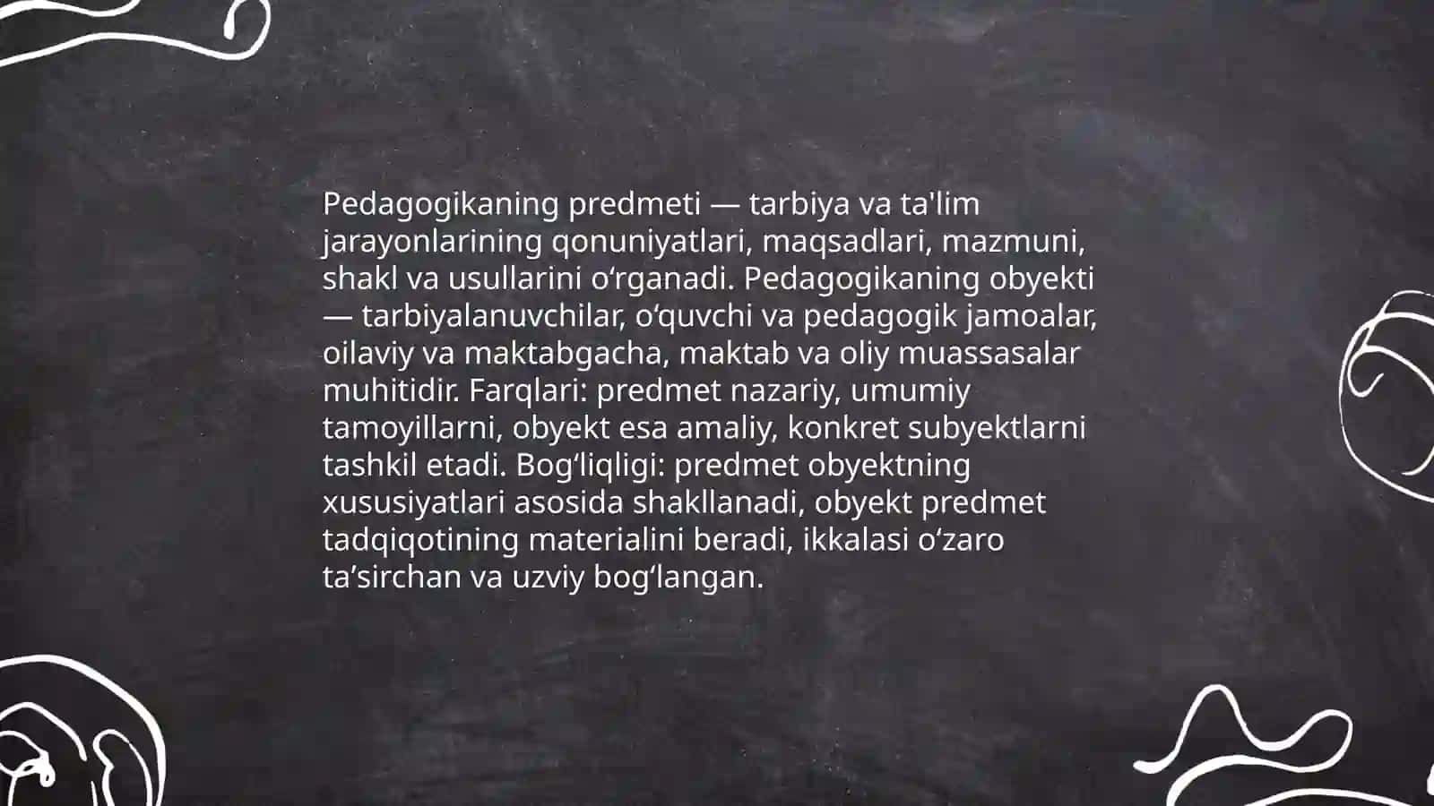 Pedagogikaning predmeti 4