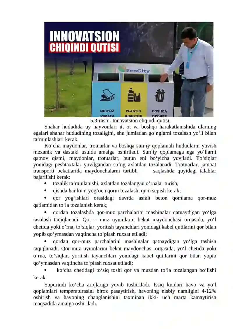 Shaharlarda, uy oldini obodonlashtirish va ko‘kalamzorlashtirish 4