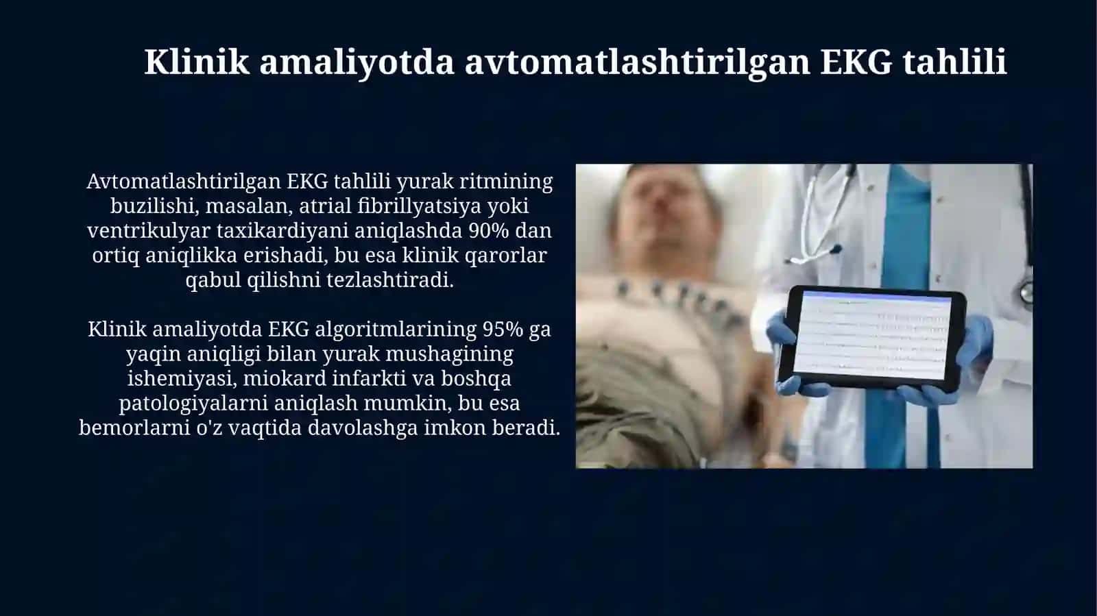 Zamonaviy EKG muammolari 4