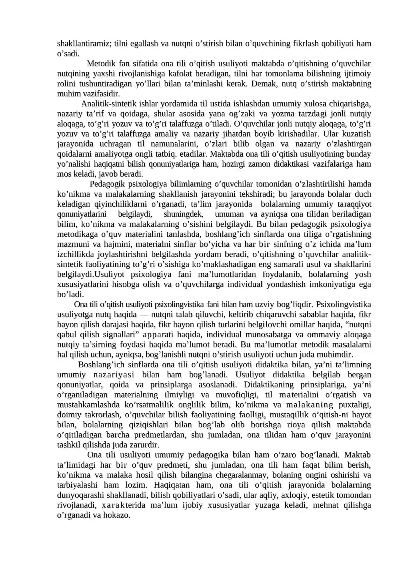 Ona tili o’qitish usuliyoti 4
