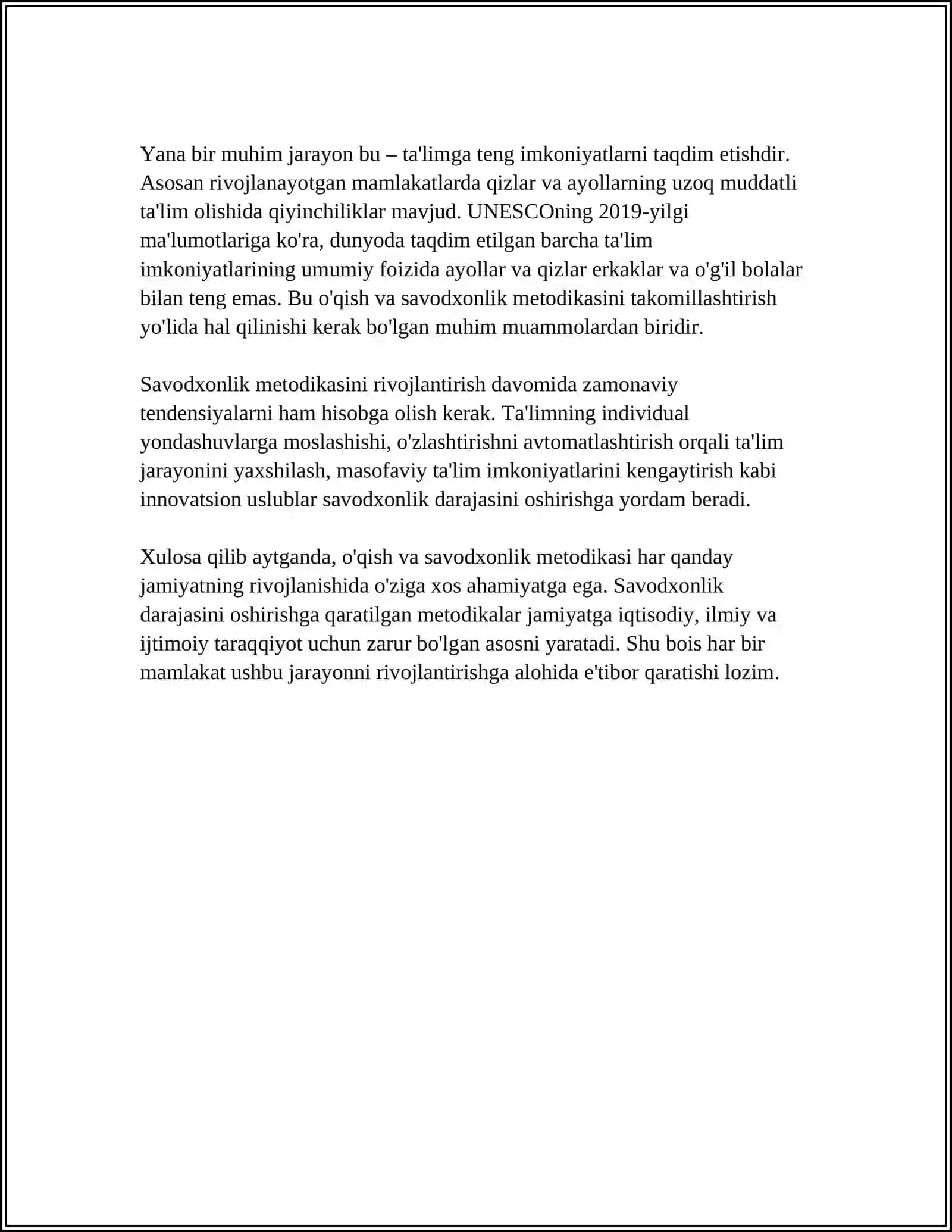 BOSHLANGʻICH SINF UCHUN METODIKALAR 4