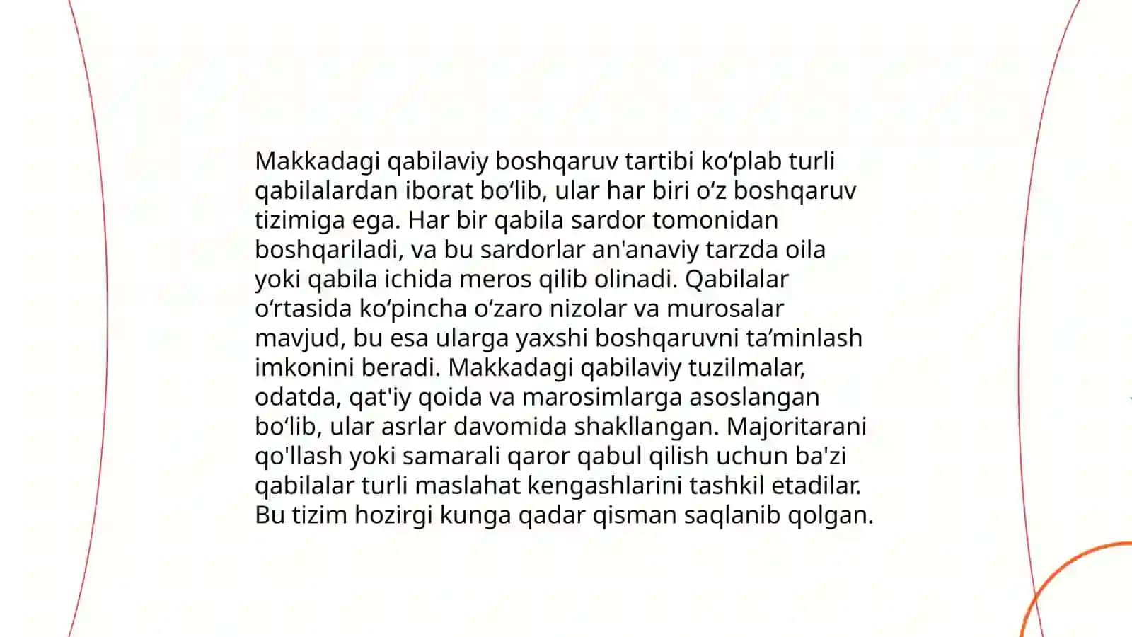 Islom dinining paydo bo‘lishidagi ijtimoiy-siyosiy va madaniy sharoitlar 4