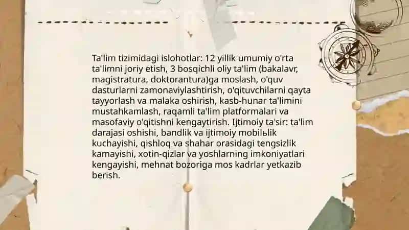 Ózbekiston Respublikasida ijtimoiy ózgarishlar 4