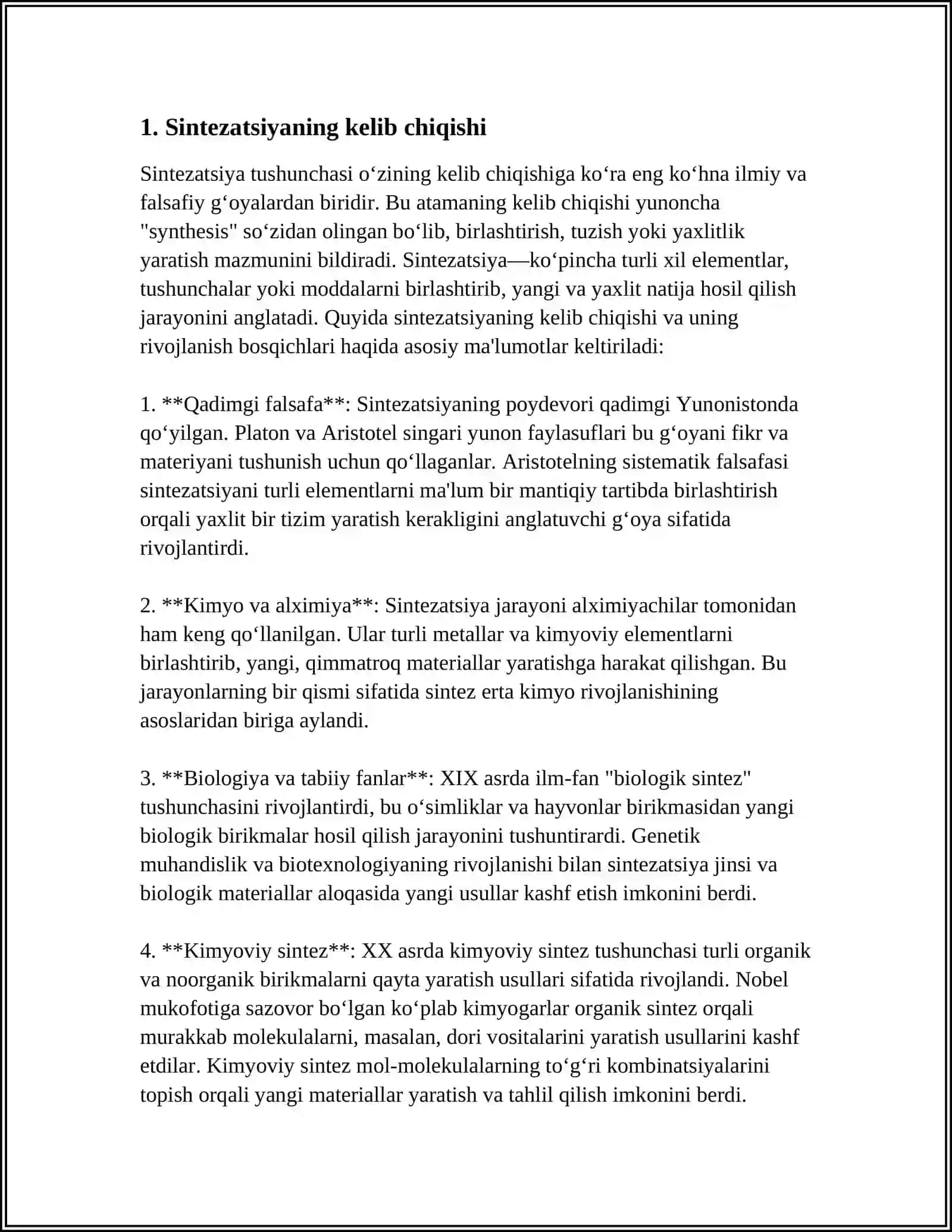 SINTEZATSIYANING VUJUDGA KELISHI 4