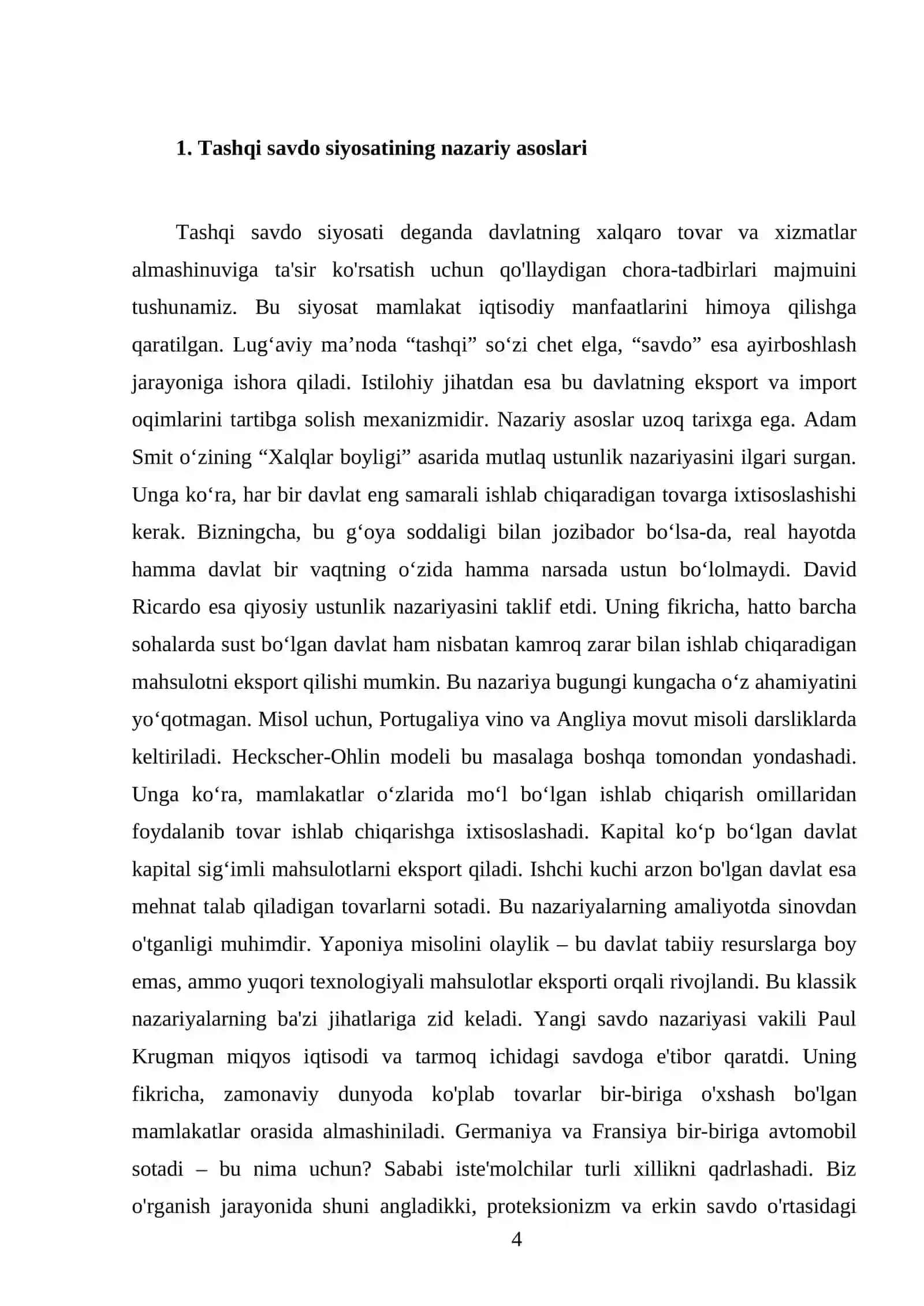 Tashqi savdo siyosati 4