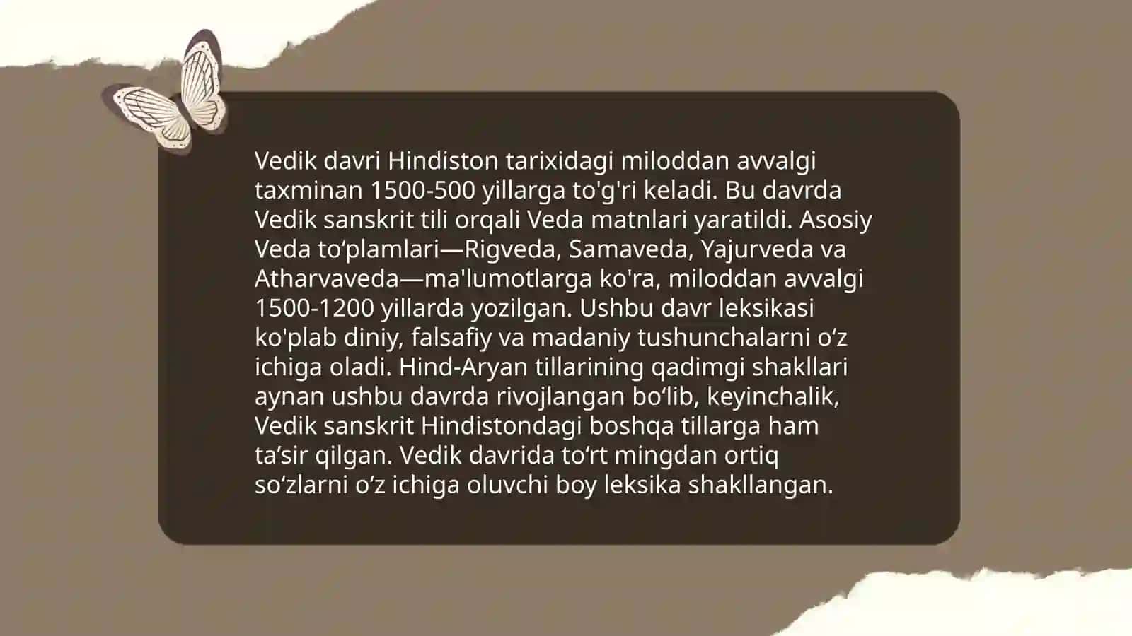 Qadimgi Hind tilshunosligida lugʻatchilik 4