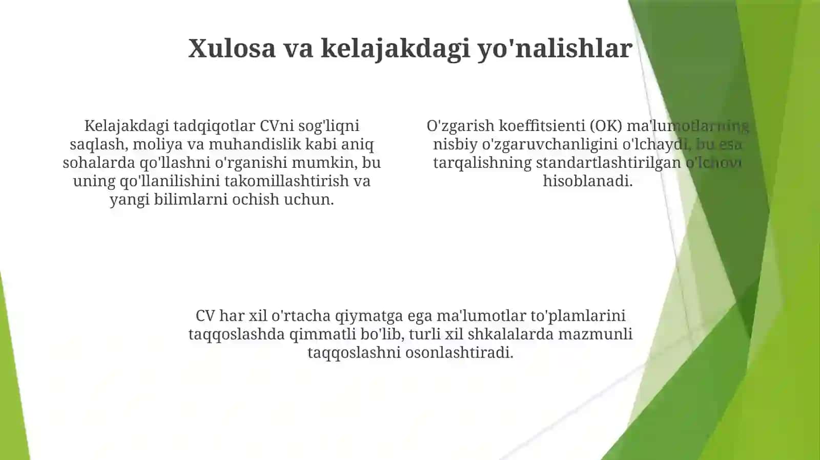 Òzgaruvchanlik koeffisenti va uning ahamiyati 4
