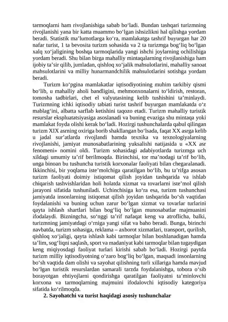 Turizmning shakllanish tarixi 4
