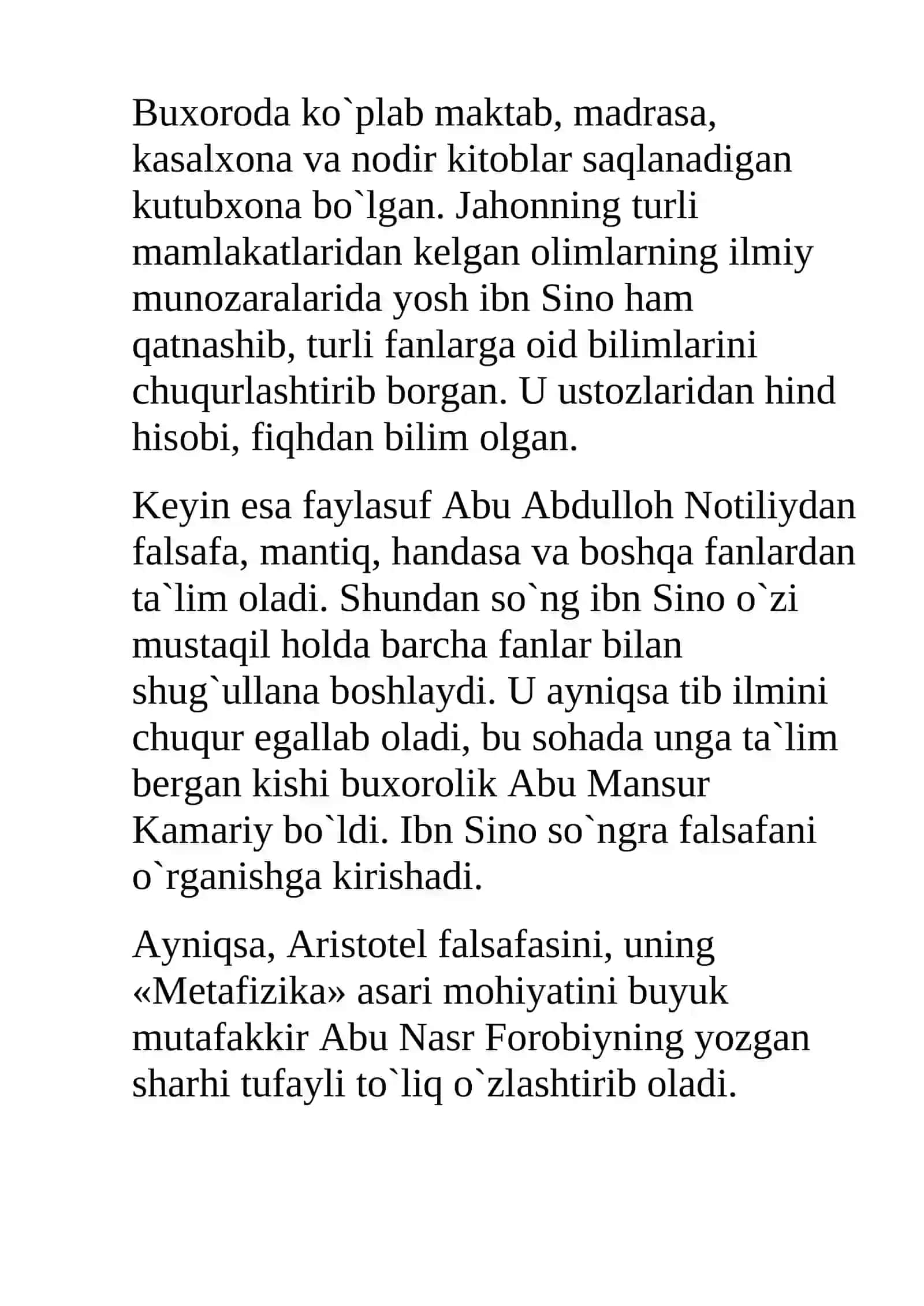 IBN SINO HAYOTI VA IJODI 4