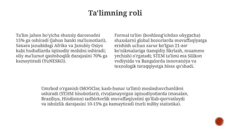 Shaxsiy rivojlanish va farovonlik 4