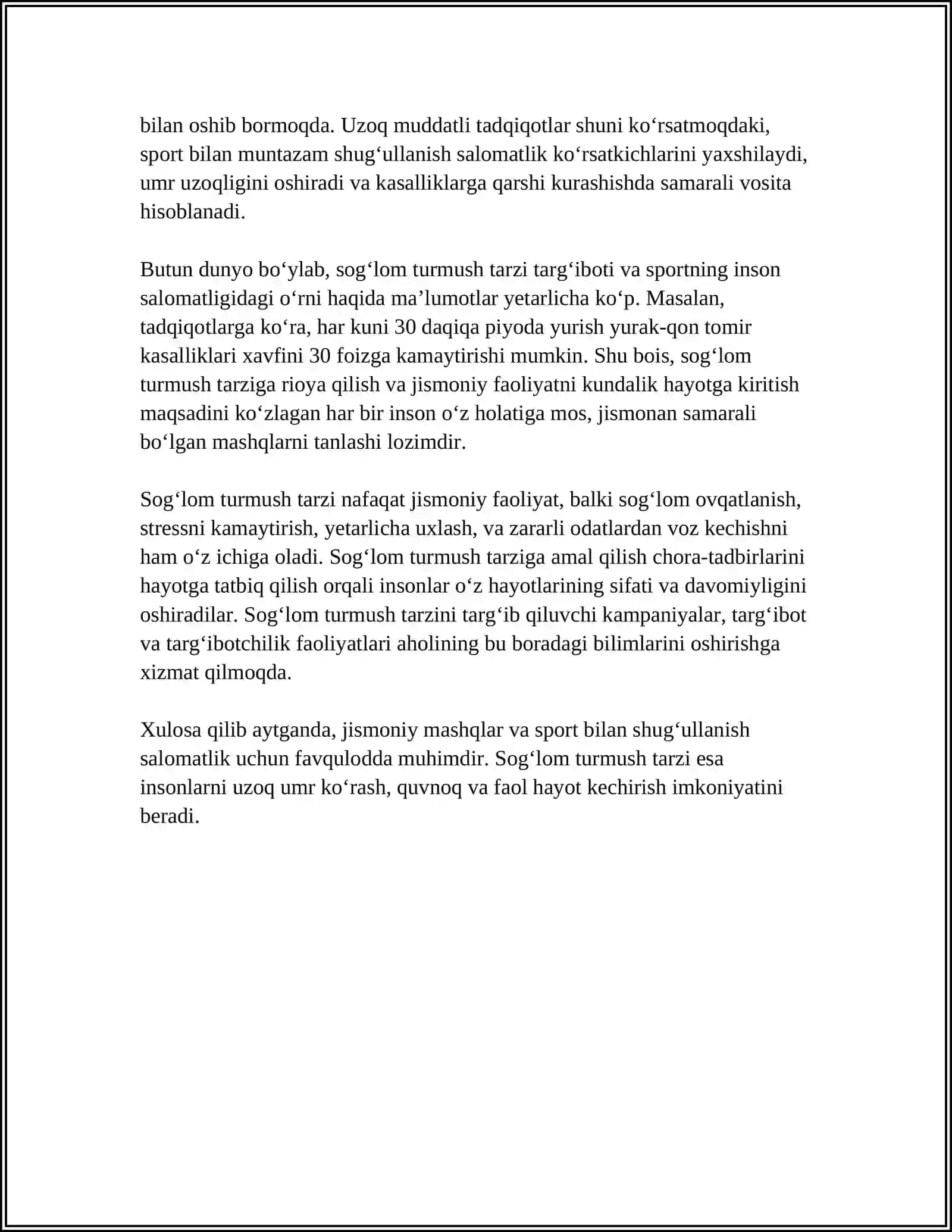 SPORAFIT VA GAMETAFIT TO‘G‘RISIDA TUSHUNCHA 4