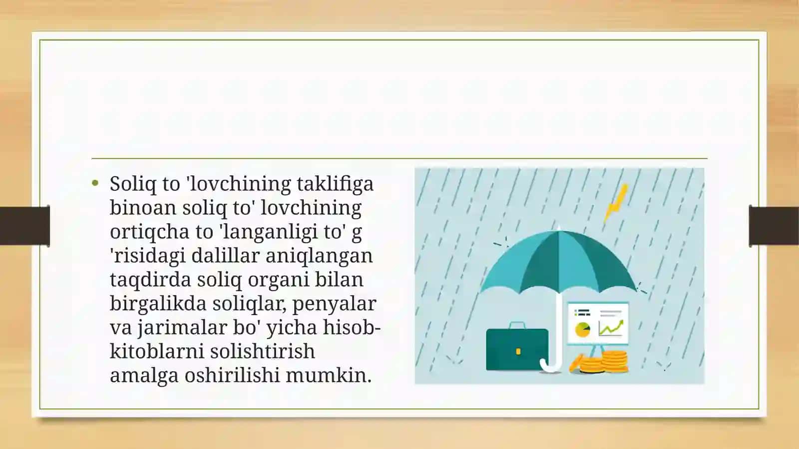 Ortiqchato'langan va undirilgan soliq 4