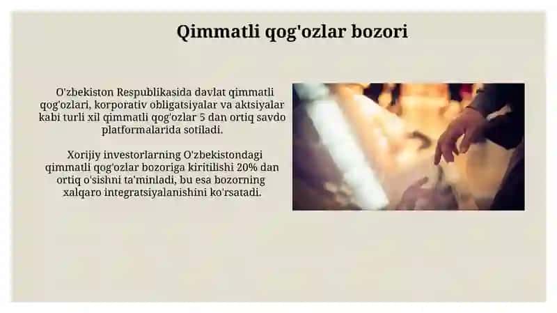 Qimmatli qog'ozlar va ularni turlari 4