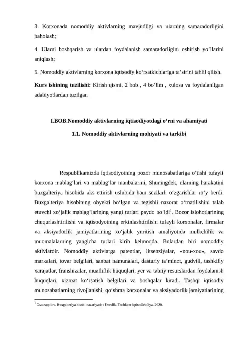 Korxonaning nomoddiy aktivlari tahlili 4