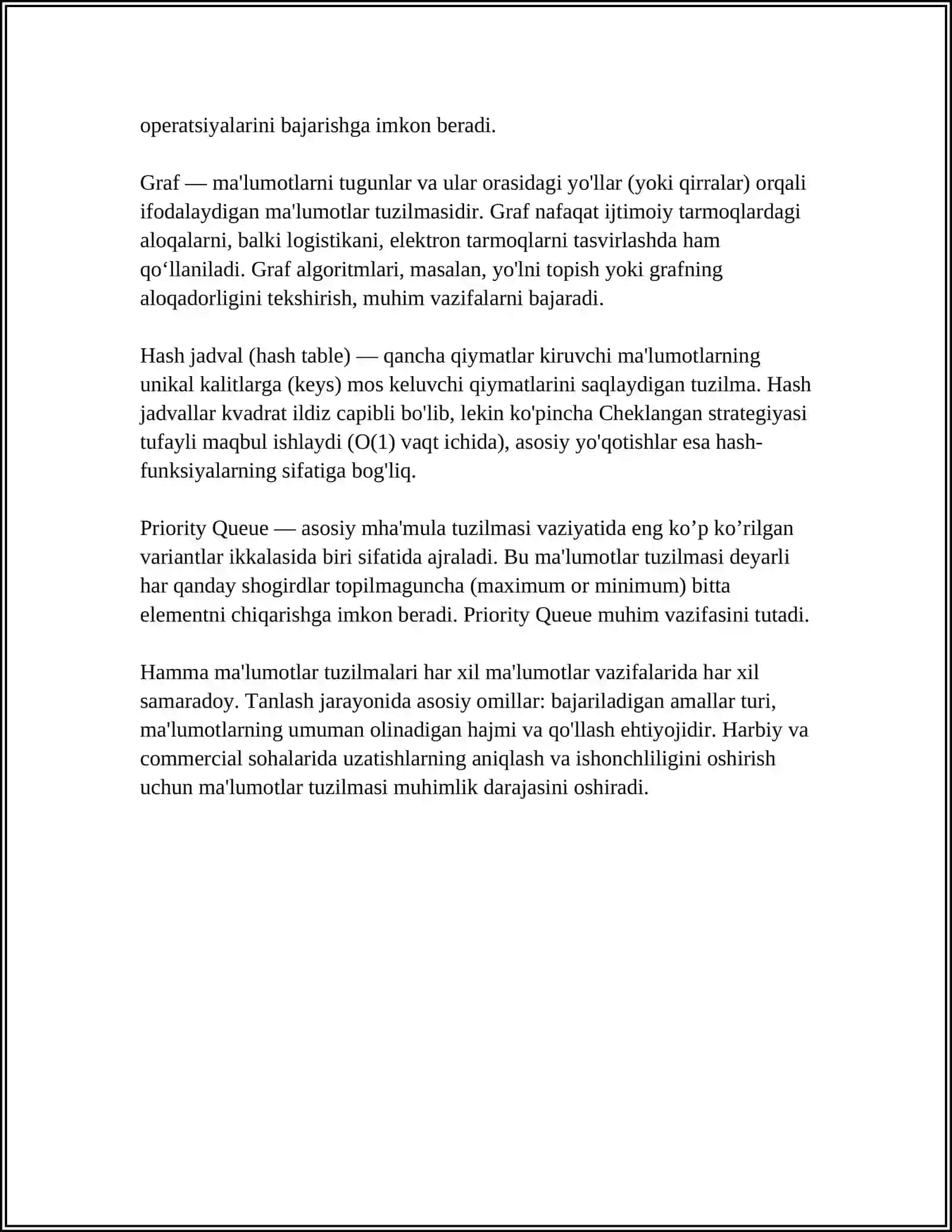 NAVBAT MALUMOTLAR TUZULMASI 4