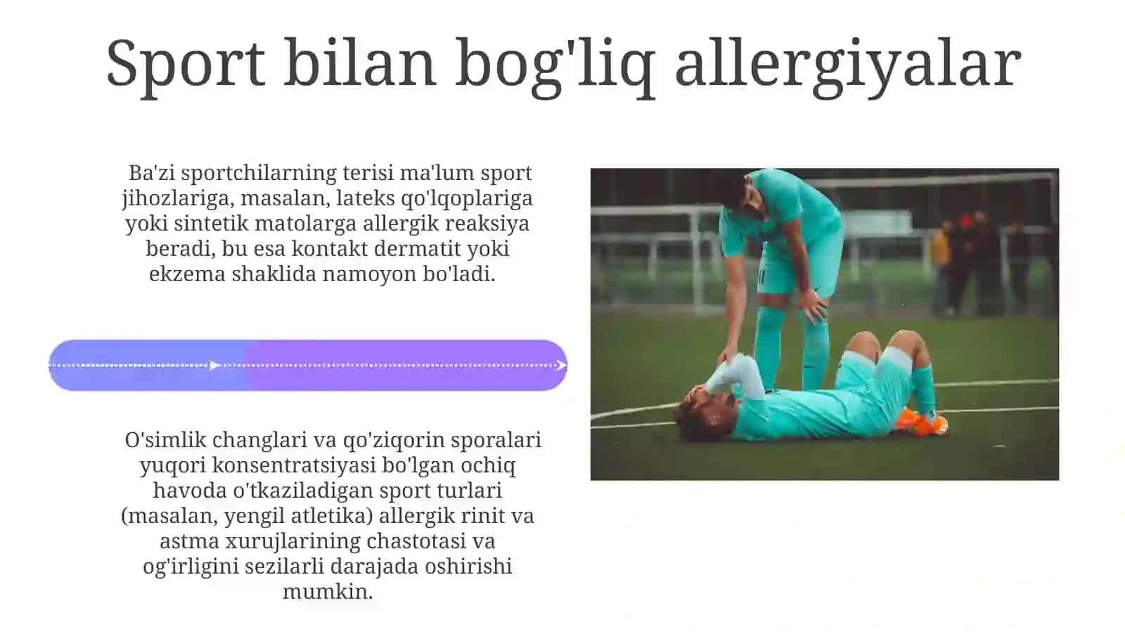Sportchilarning kasallanishi va jarohatlanshi 4