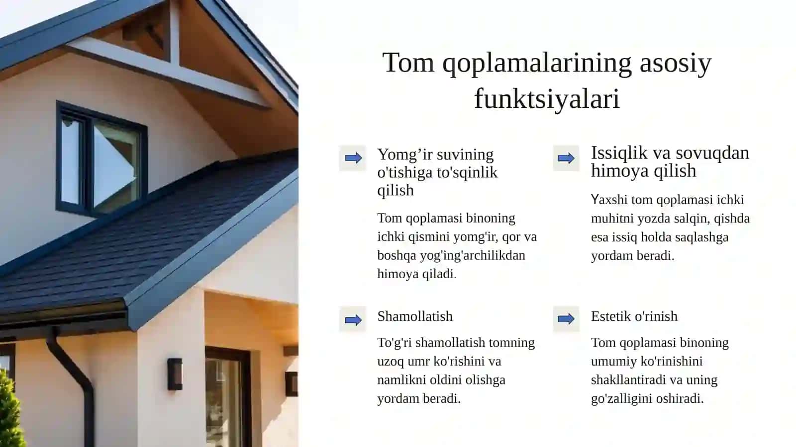 Tom qoplamalarini ta’mirlash 4